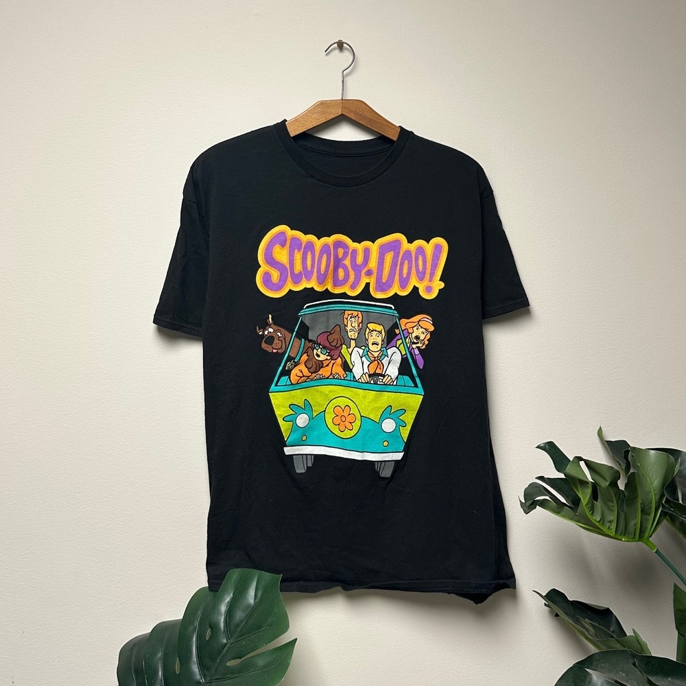 Early 00s Y2k Vintage Scooby Doo Movie Promo Comic Shirt